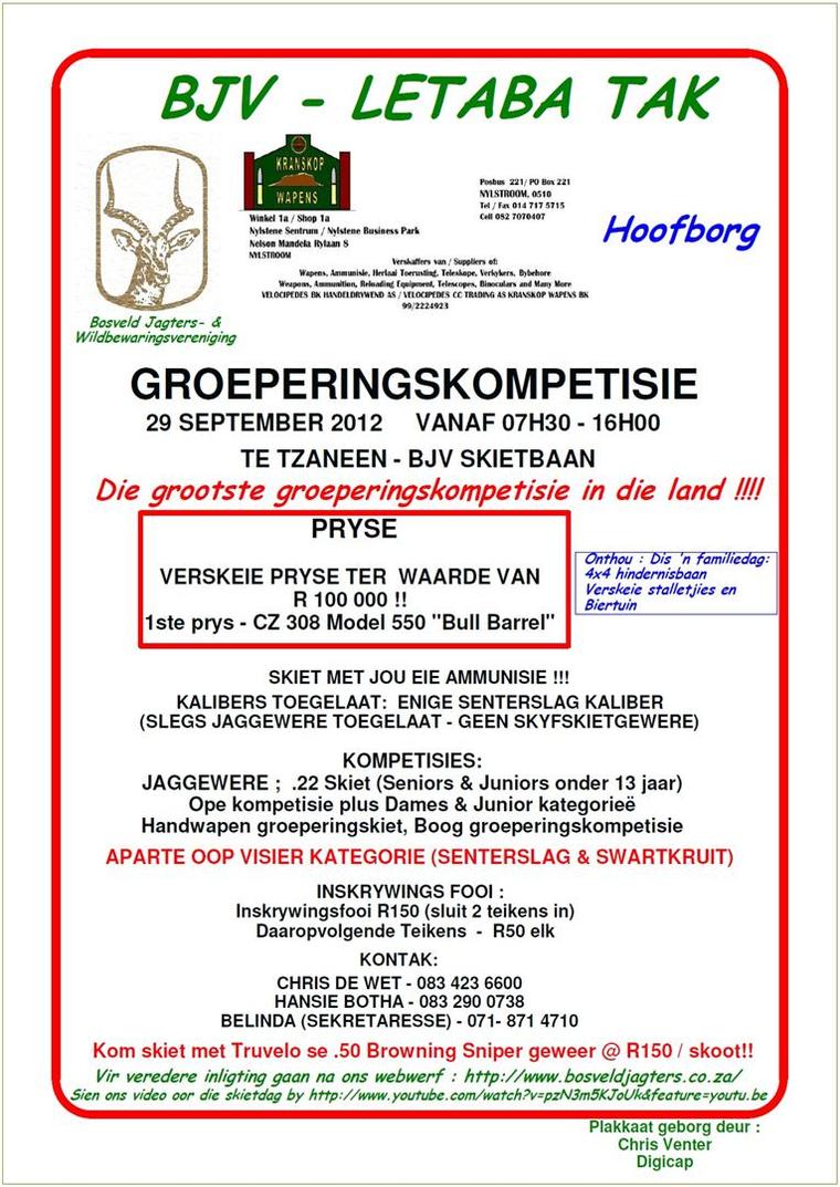 Groeperingskietdag 2012 