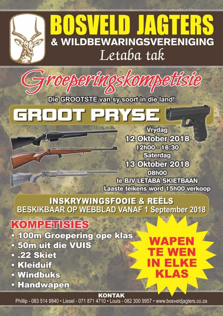 BJV Letaba Groeperingskietdag 2018 