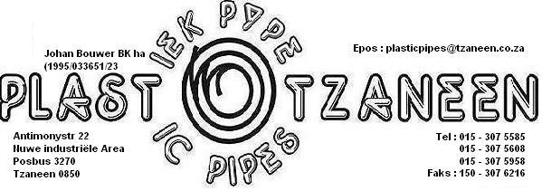 Plastiek Pype Tzaneen 